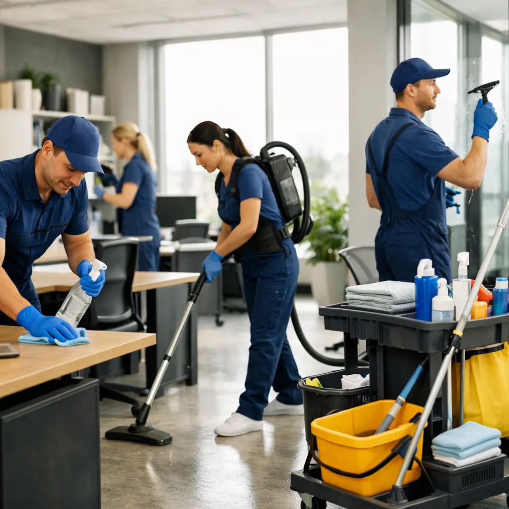 Nettoyage de bureaux